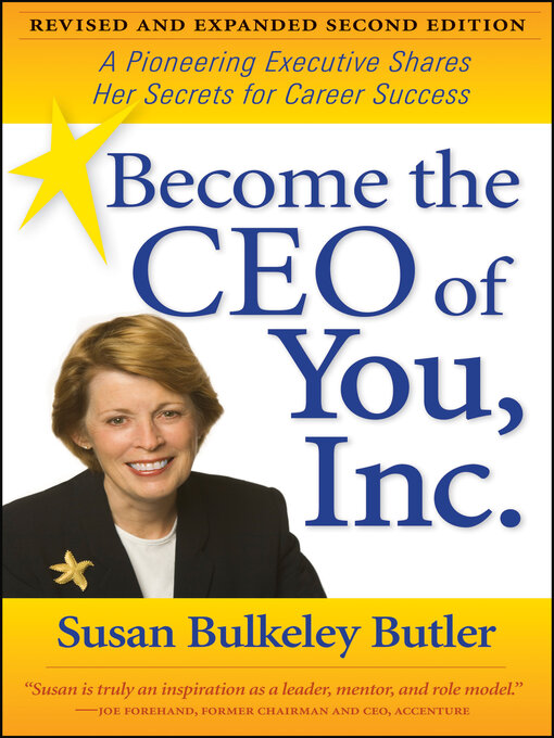 Title details for Become the CEO of You, Inc. by Susan Bulkeley Butler - Available